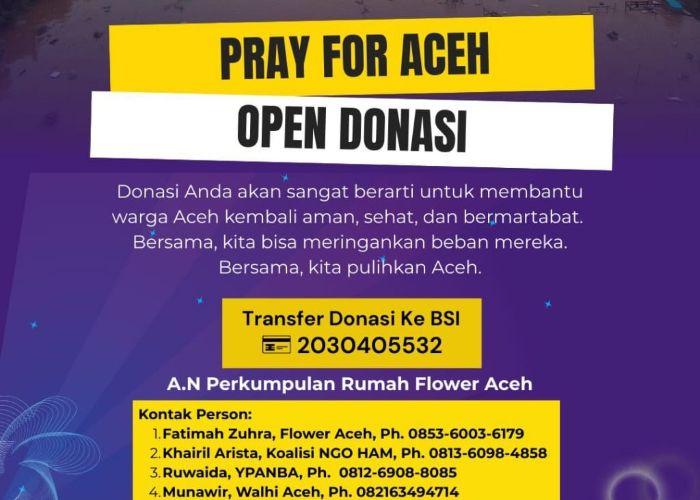 Elemen Sipil Aceh Desak Pemerintah Bergerak Cepat dan Terukur Tangani Bencana Banjir