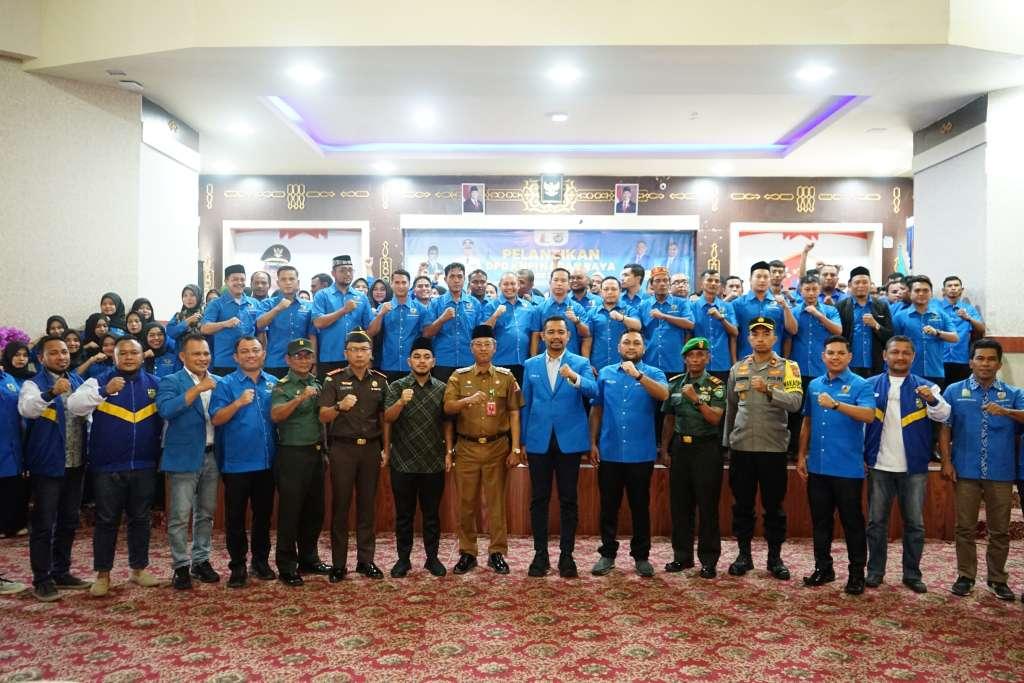 Pj Bupati Ajak KNPI Kolaborasi Bangun Nagan Raya