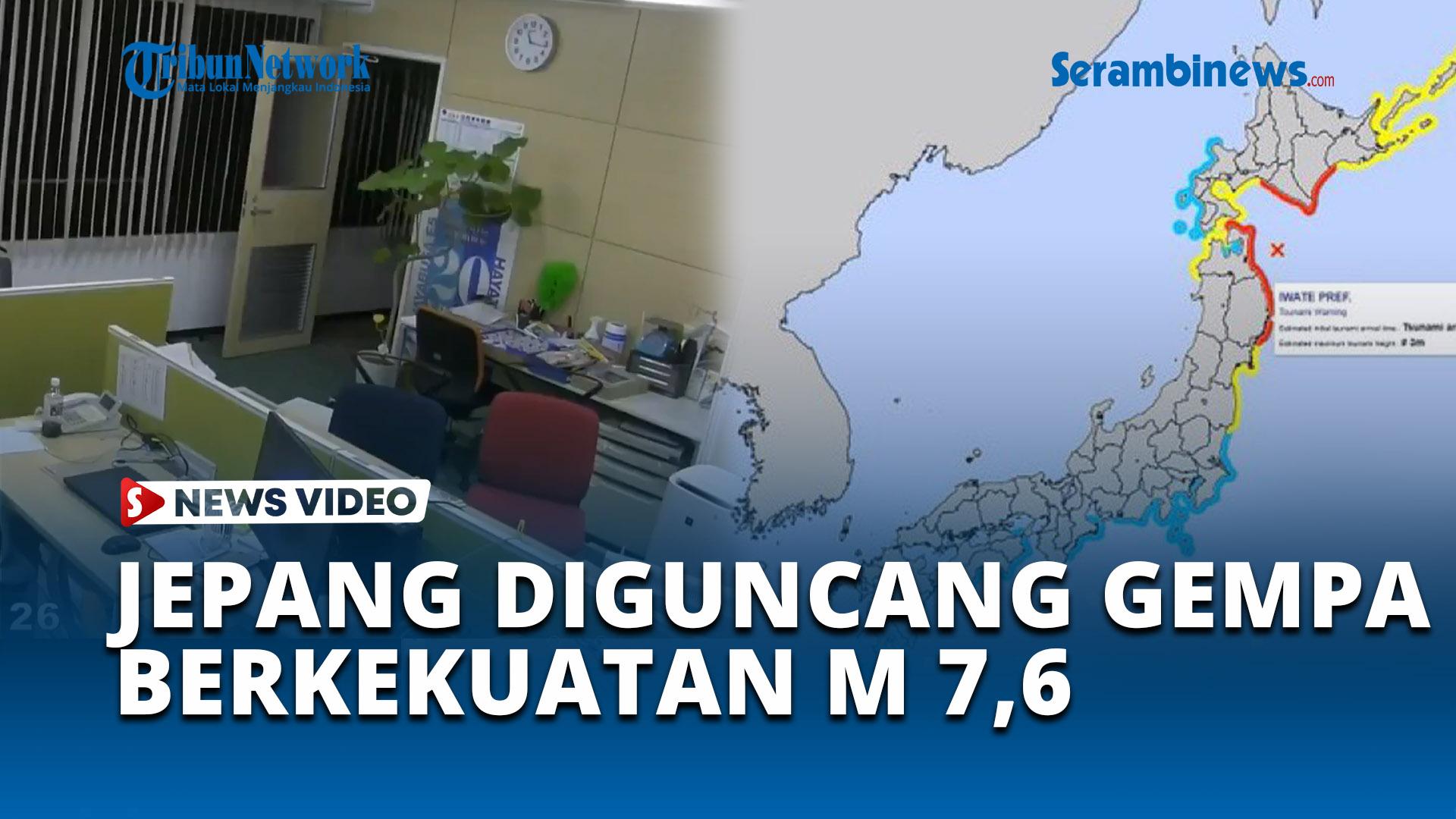 VIDEO Gempa M 7,6 Guncang Hokkaido Jepang, BMKG Pastikan Tak Berdampak ke Indonesia