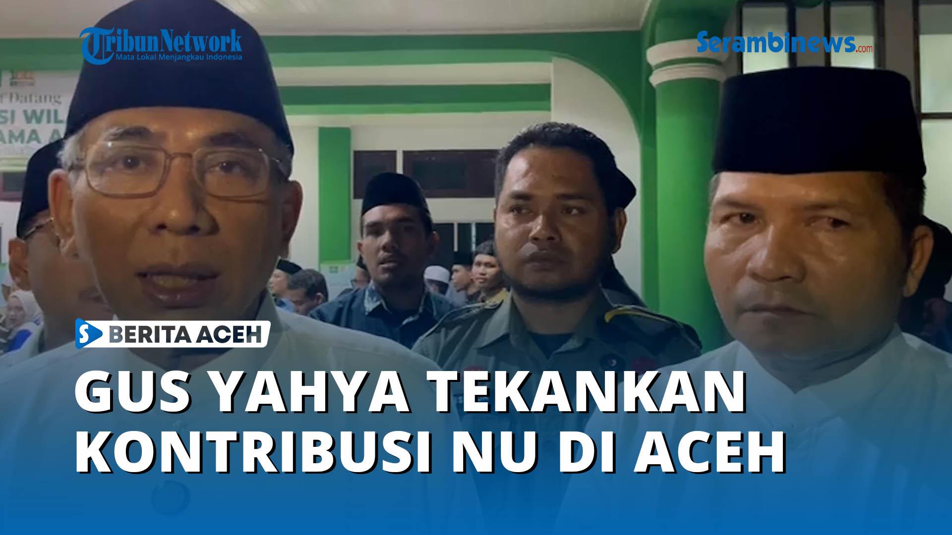 VIDEO - Pembukaan Konferwil XV, Gus Yahya Tekankan Kontribusi NU di Masa Pemulihan Aceh