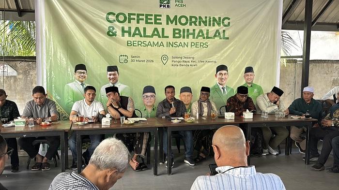 DPW PKB Halal Bihalal dengan Insan Pers, HRD: Kami Terbuka untuk Dikritik