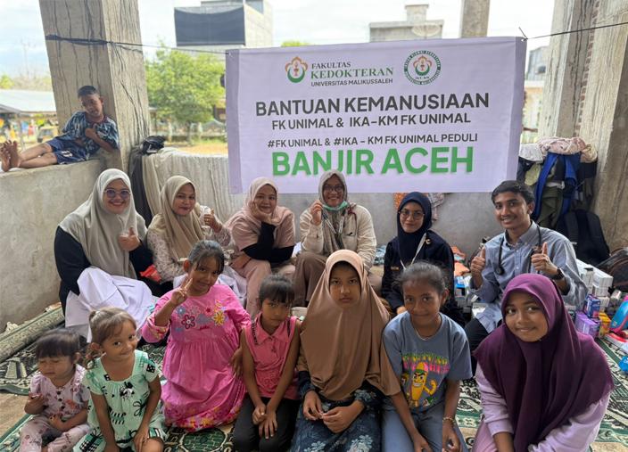 IKA-KM FK Unimal Lanjutkan Misi Kemanusian ke Pidie Jaya