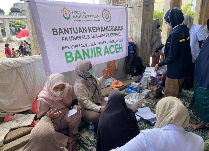 IKA-KM FK Unimal Lanjutkan Misi Kemanusian ke Pidie Jaya