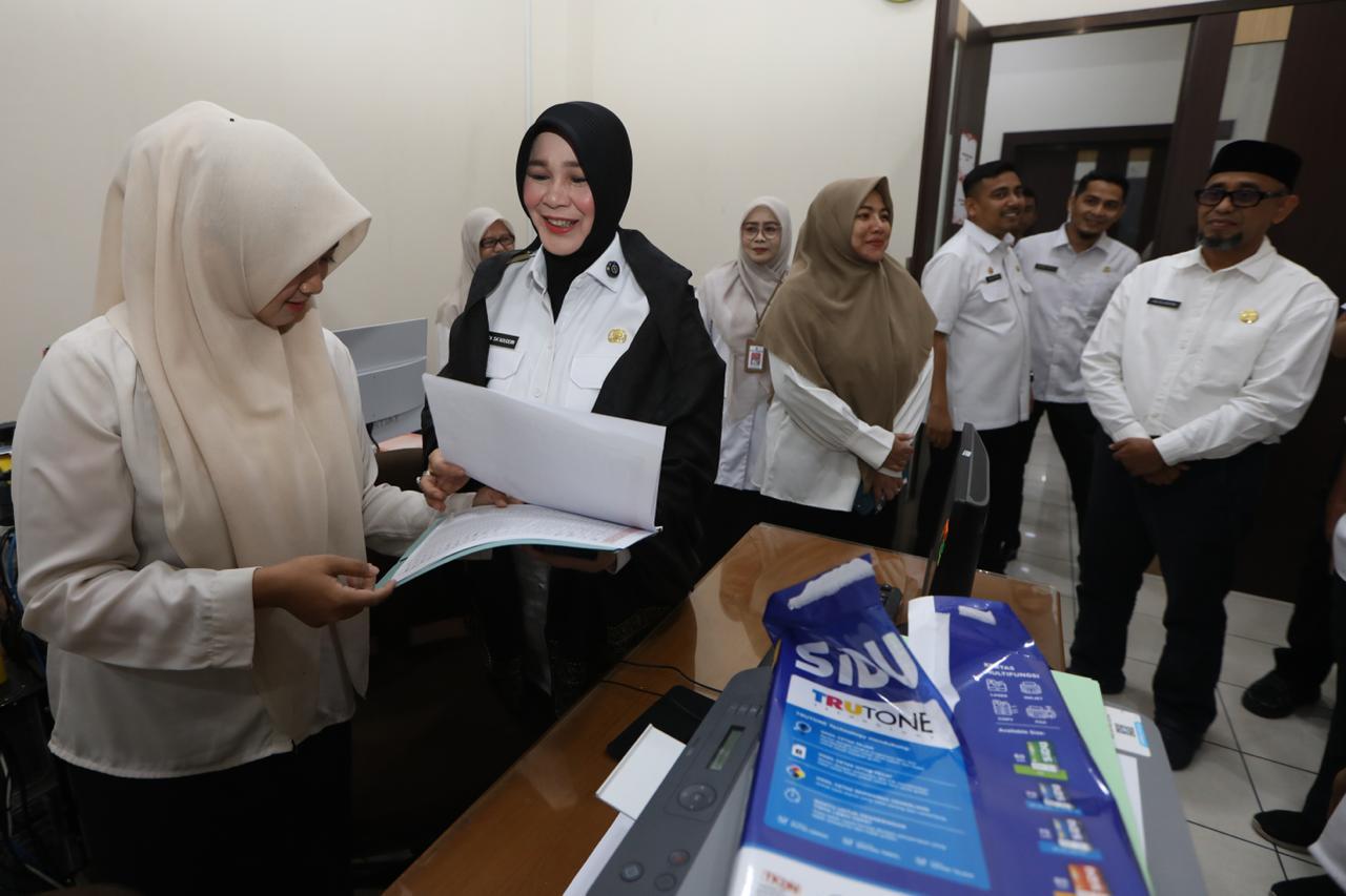 Wali Kota Banda Aceh Sidak Disiplin ASN Hari Pertama Kerja Pascalebaran, Begini Hasilnya