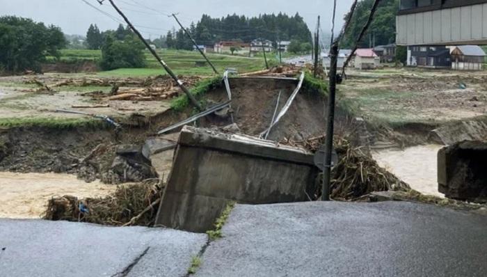 Hujan Deras Guyur Niigata, Ribuan Orang Diperintahkan Mengungsi, Tiga Warga Dinyatakan Hilang