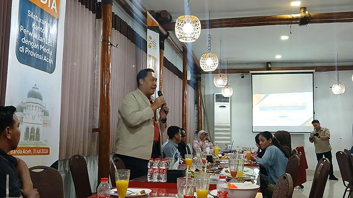 Kantor Perwakilan LPS I Perkuat Sinergi dengan Media di Aceh - Serambinews.com