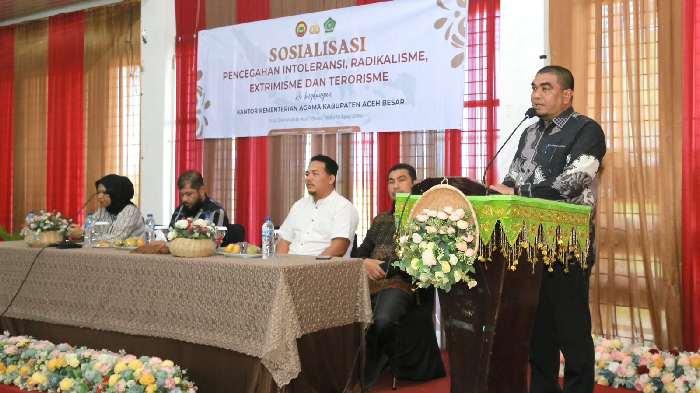 Kemenag Aceh Besar Gandeng Densus 88 Cegah Radikalisme dan Terorisme