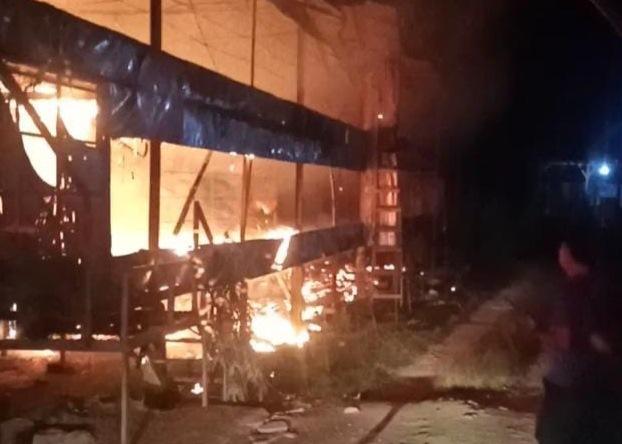 Kandang Terbakar, Seribu Lebih Ayam Broiler Terpanggang di Langsa Baro