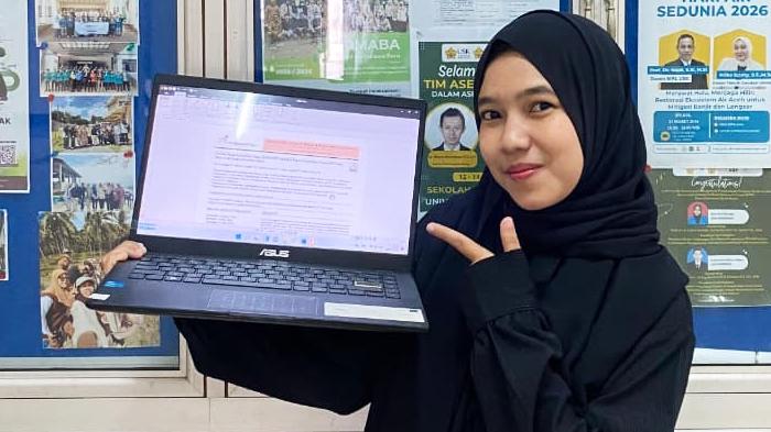 Keren! Riset Mahasiswi USK Tembus Jurnal Scopus Q2, Hadiahnya Bebas Sidang Tesis - Serambinews.com