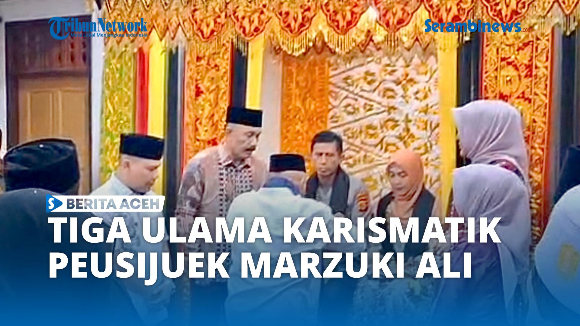 VIDEO - Kapolda Aceh Dipeusijuek Tiga Ulama Kharismatik Pidie