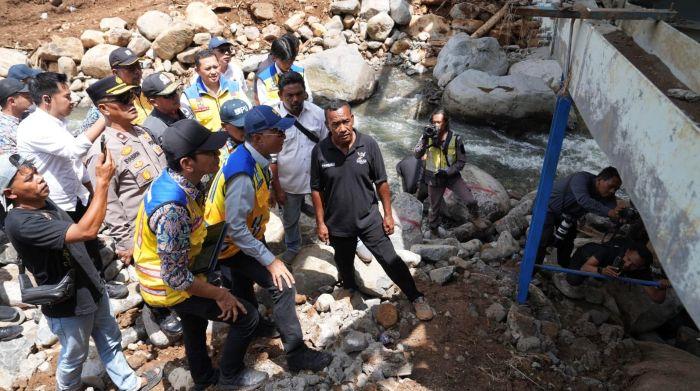 Menteri PU Tugaskan PPK Rutin Awasi Jembatan Enang-Enang, Prioritaskan Keselamatan Warga - Serambinews.com