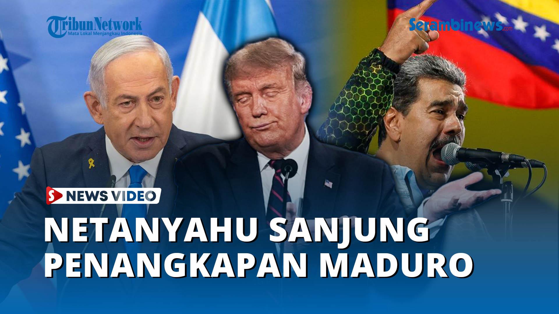 VIDEO - Netanyahu Acungi Jempol Trump usai Maduro Ditangkap, Operasi AS Disebut Tanpa Cela