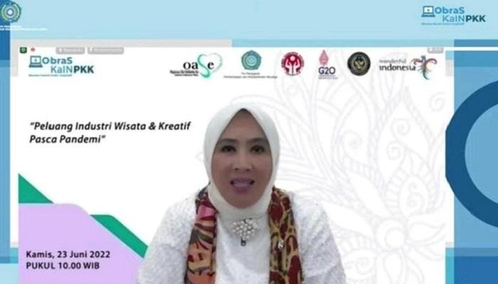 Ketua TP-PKK Pusat Bahas Peluang Industri Wisata dan Ekonomi Kreatif, Ini Cakupannya