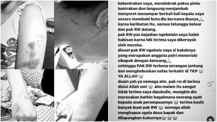 Polwan Bikin Ulah, Labrak & Aniaya Pacar Adik, Bentak Pak RW Hingga Serangan Jantung dan Meninggal