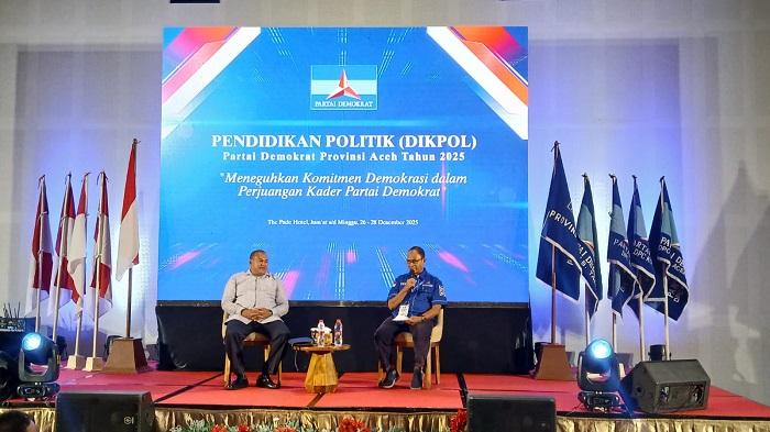 Demokrat Aceh Berikan Pendidikan Politik Kepada Kader