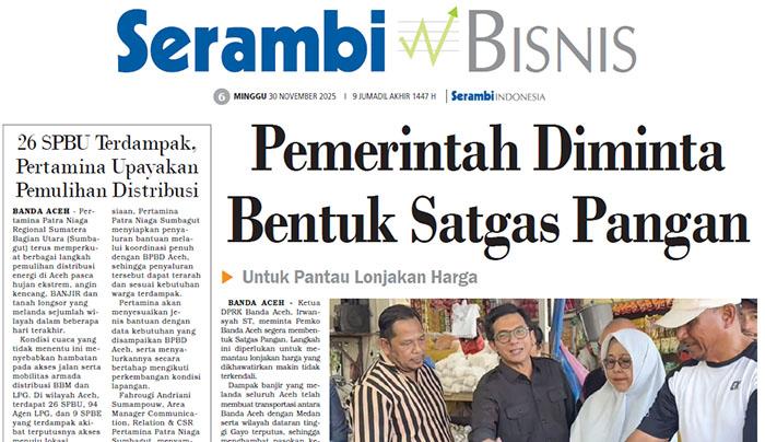 Pemko Banda Aceh Diminta Bentuk Satgas Pangan Untuk Pantau Lonjakan Harga