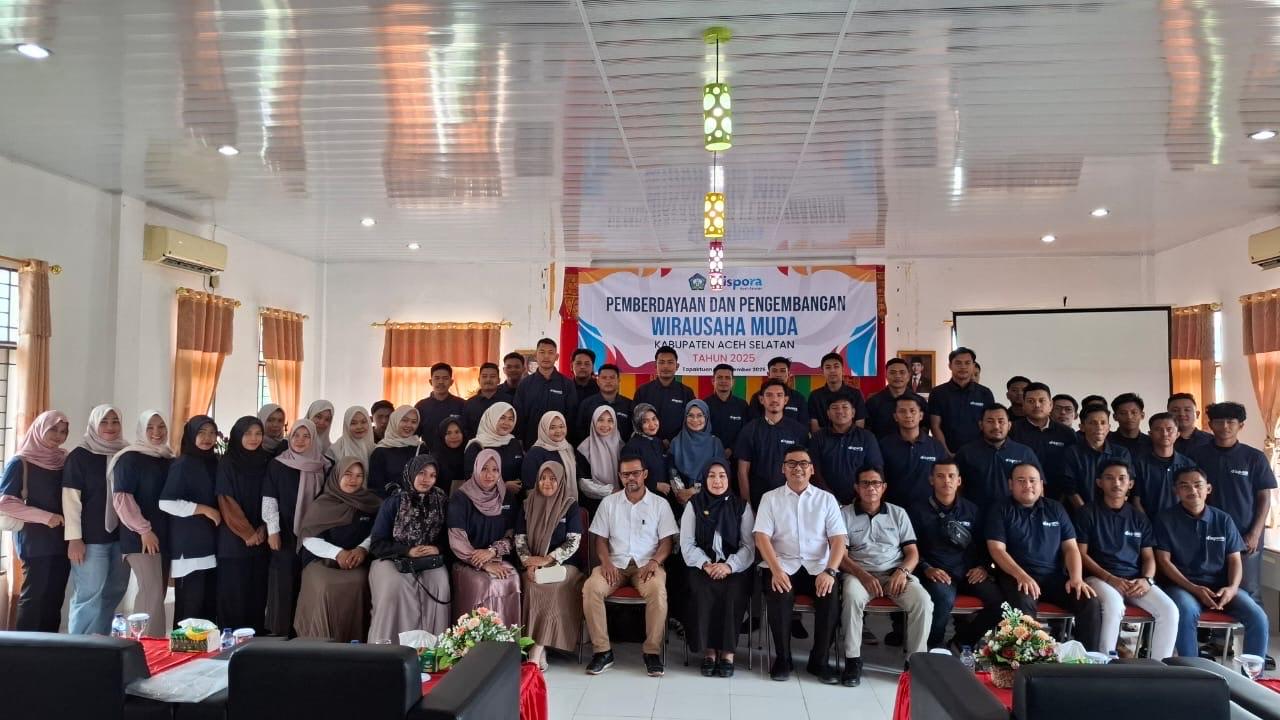 Pemkab Aceh Selatan Dorong Kemandirian Pemuda Lewat Pengembangan Wirausaha Muda 2025
