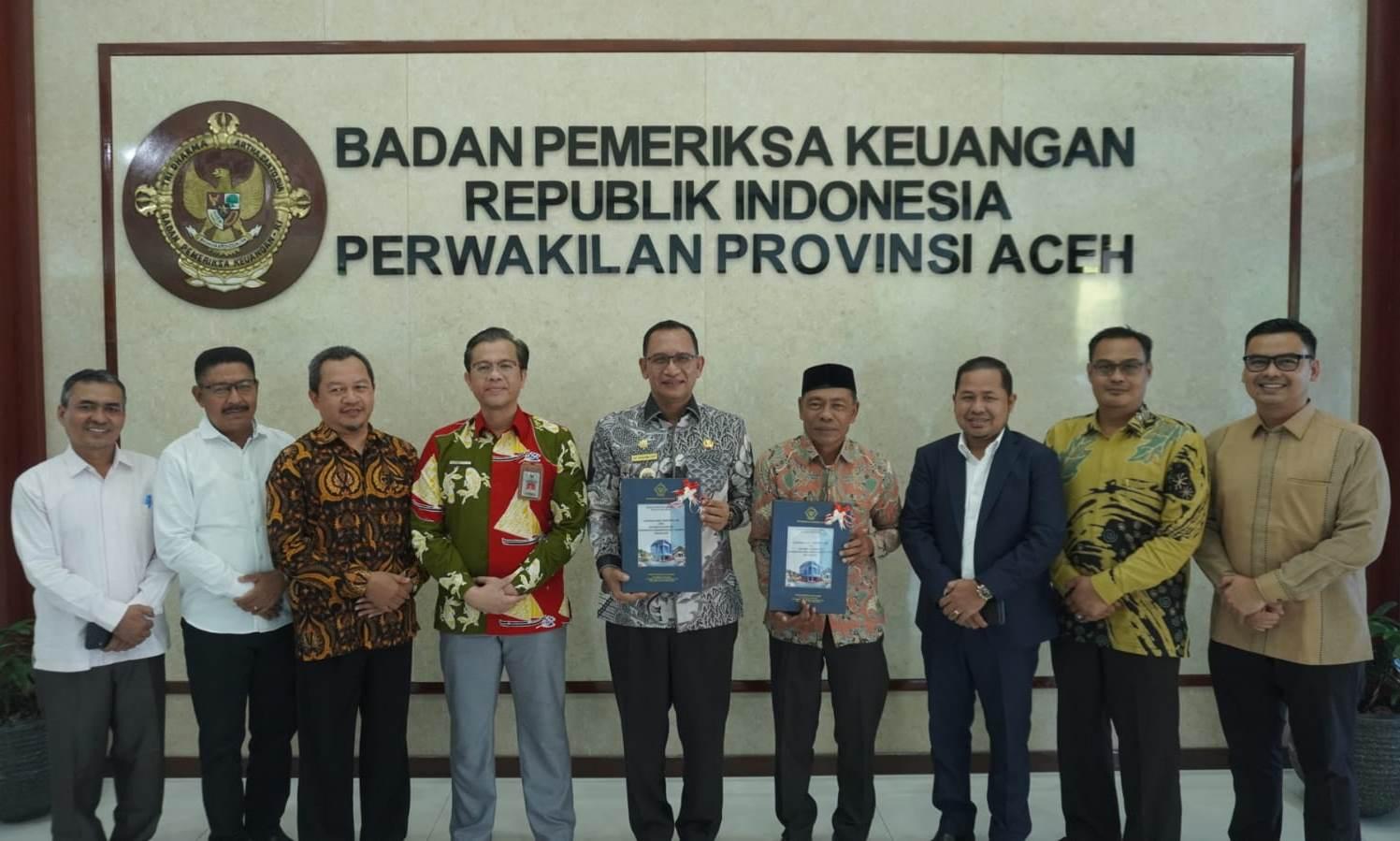 Pemkab Aceh Selatan Terima WTP Ke-9 Secara Berturut-turut dari BPK