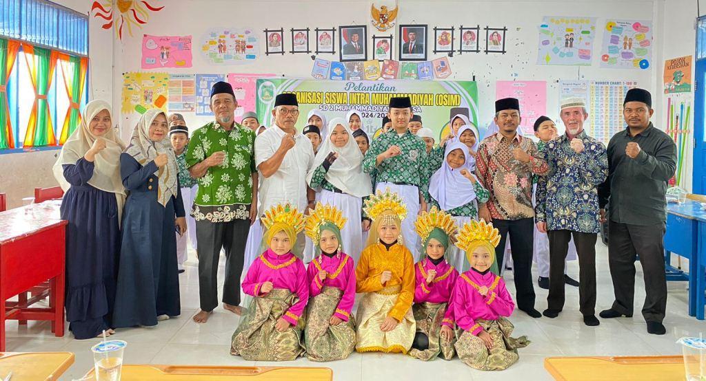 SD 2 Muhammadiyah Langsa Lantik Organisasi Sekolah Intra Muhammadiyah