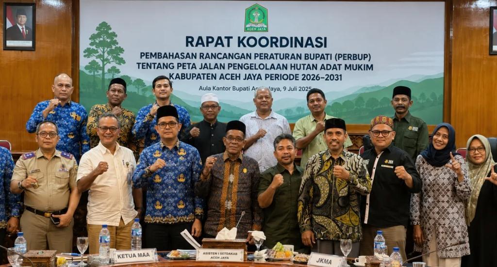 JKMA Aceh: Perbup Hutan Adat Beri Kepastian Hukum bagi Masyarakat Adat Aceh Jaya - Serambinews.com