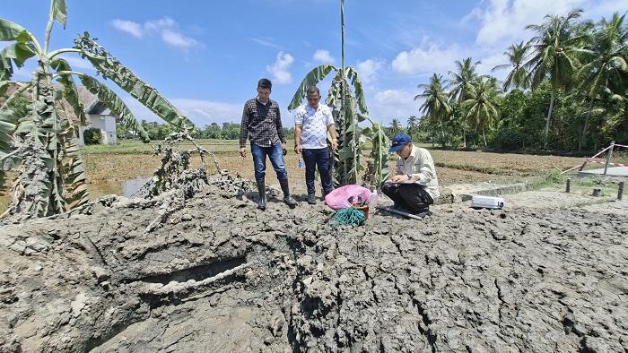 ESDM Cek Semburan Lumpur dan Gas di Aceh Timur, Begini Hasilnya - Serambinews.com