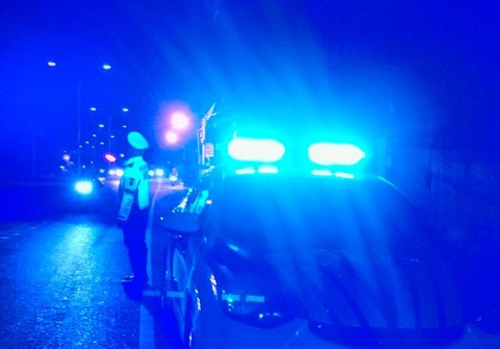 Polantas Lhokseumawe Atur Lalin di Jalur Rawan Kecelakaan Pada Malam Hari