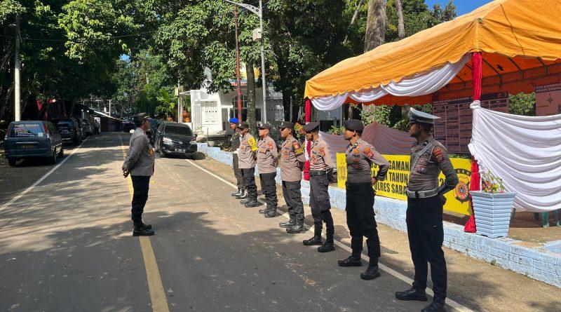 Polres Sabang Tingkatkan Pengamanan di Kawasan Wisata Teupin Layeu Iboih Selama Libur Tahun Baru