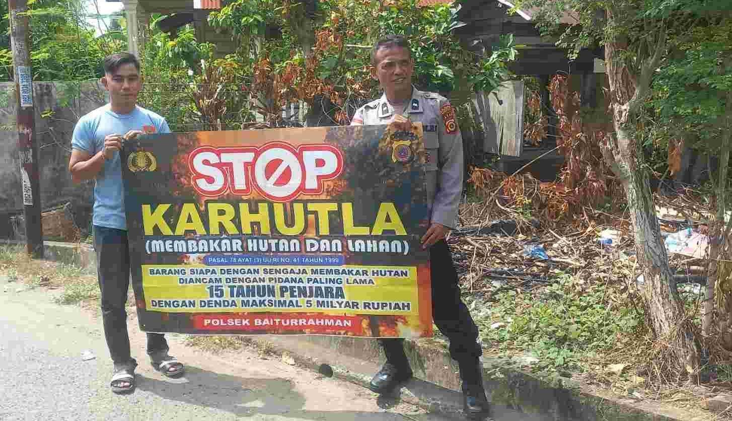 Polresta Banda Aceh Ingatkan Bahaya Bakar Sembarangan, Ini Ancaman Sanksinya - Serambinews.com