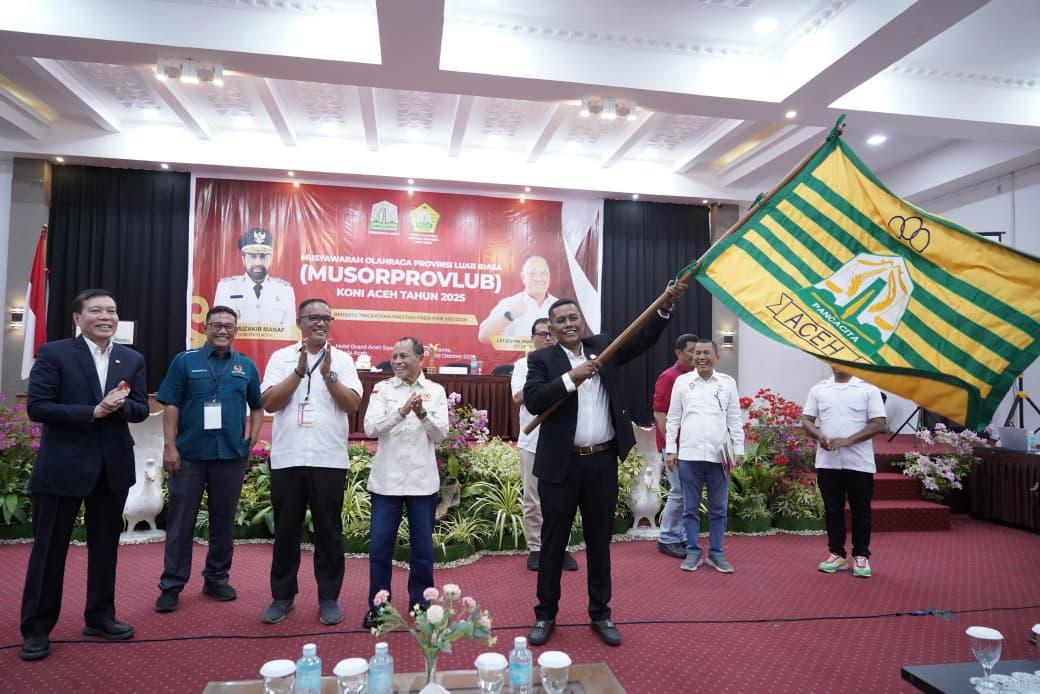 Resmi Terpilih Jadi Ketua Umum KONI Aceh, Era Pon Yaya Dimulai