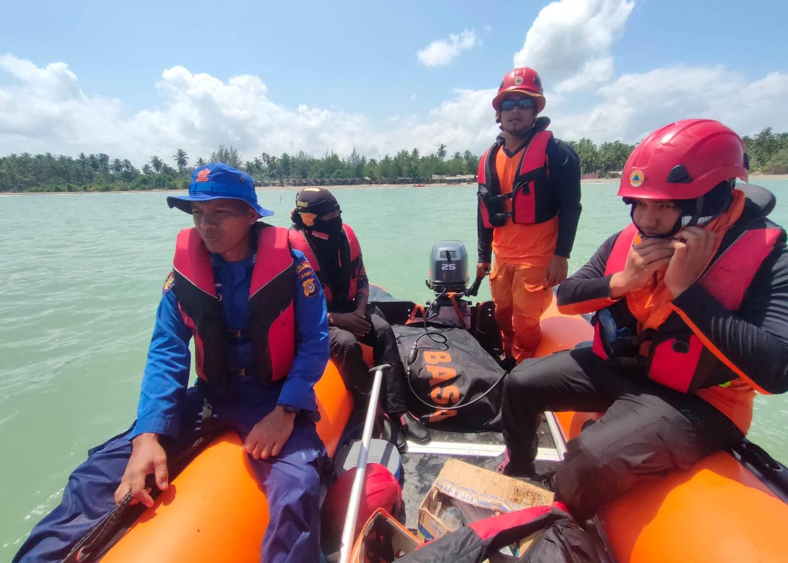 Hari Kedua Pencarian ABK Hilang di Perairan Peureulak Belum Ditemukan, Tim SAR Pakai Alat Deteksi