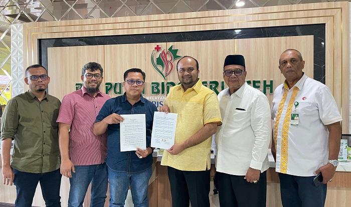RSU Putri Bidadari dan Serambi Indonesia Jalin Kerja Sama, Kampanyekan Edukasi Kesehatan Masyarakat - Serambinews.com