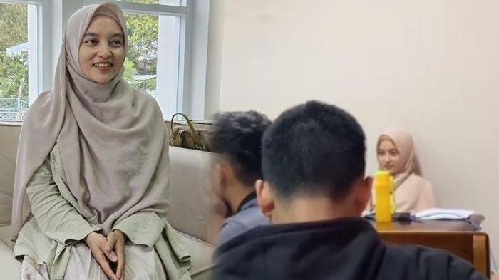 Rekam Dosen Cantik Universitas Tidar saat Ngajar, Mahasiswa Dipanggil: Ketemu di Kelas ya Mas