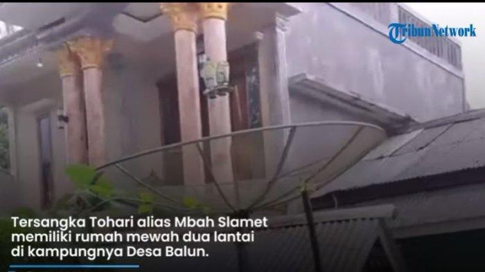MEWAHNYA Rumah Mbah Slamet, Dukun Pengganda Uang yang Habisi Kliennya, Ada Ruangan Khusus Ritual