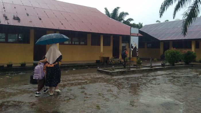 Hujan Mengguyur Aceh Singkil, Warga Daerah Langganan Banjir Waspada