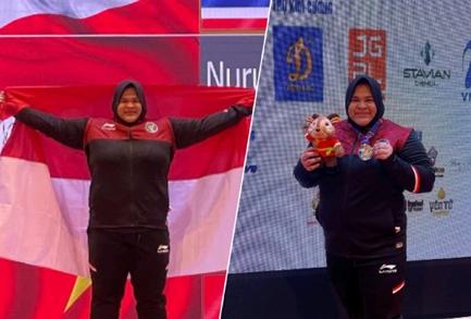 Usai Raih Medali Perak dalam SEA Games 2021, Lifter Asal Aceh Nurul Akmal Sedih Hingga Curhat