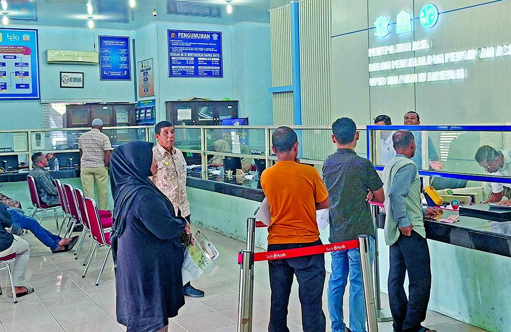 Hari Senin Sampai Dengan Sabtu Samsat Bireuen Tetap Buka Layanan