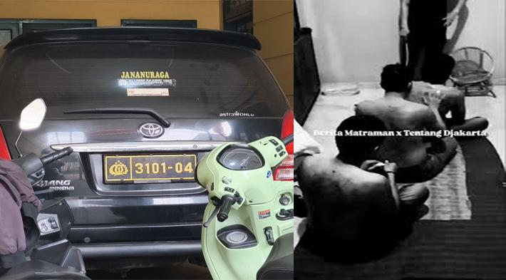 Satu-mobil-dengan-plat-dinas-polri-terparkir-di-lokasi-penyekapan-dan-penyiksaan-di-Pondok-Aren.jpg