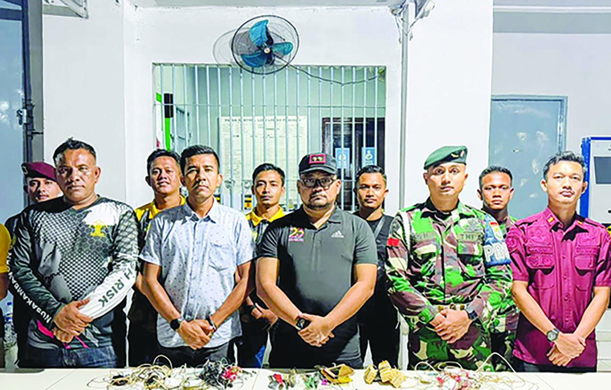 Sejumlah Barang Terlarang Disita Dari Razia Lapas Blangpidie