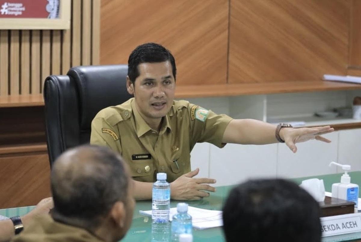 Sekda Genjot Pemulihan Sawah Pascabencana - Serambinews.com