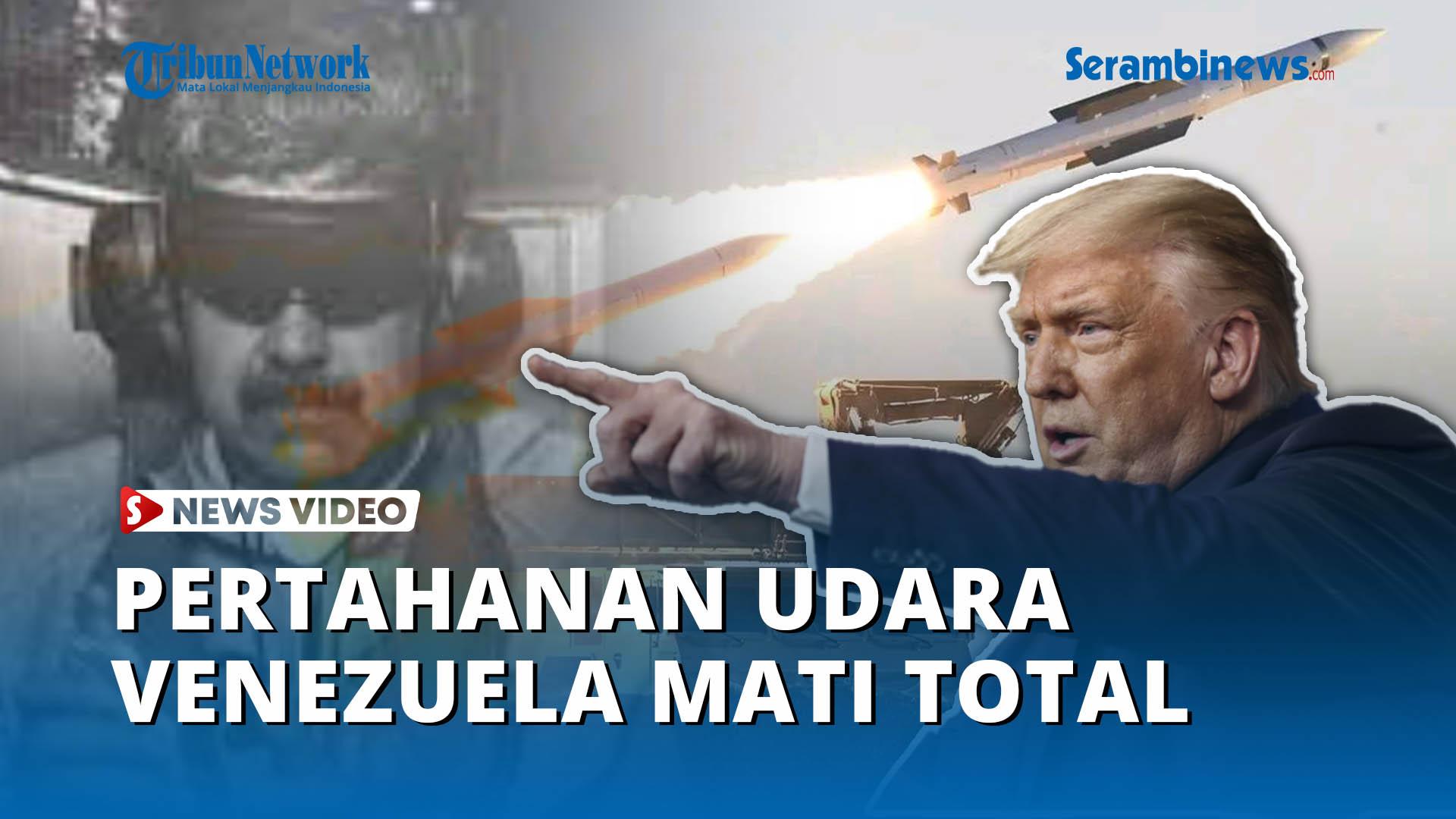 VIDEO - Serangan Dini Hari AS ke Caracas, Pertahanan Udara Venezuela Seolah Mati Total