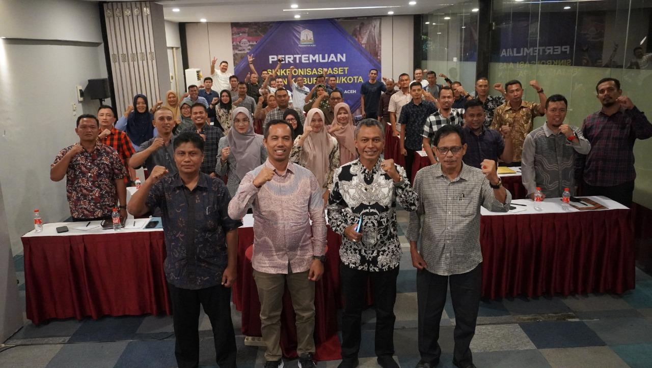 Distanbun Aceh Laksanakan Pertemuan Sinkronisasi Aset Dengan Kabupaten/Kota