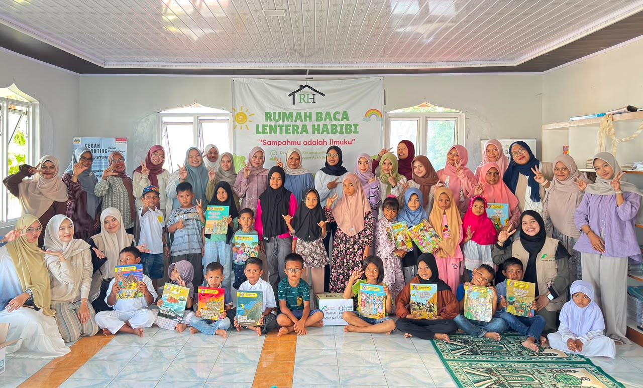 EduFun Bangun Literasi dan Interaksi Sosial Anak lewat Kolaborasi Tiga Komunitas - Serambinews.com