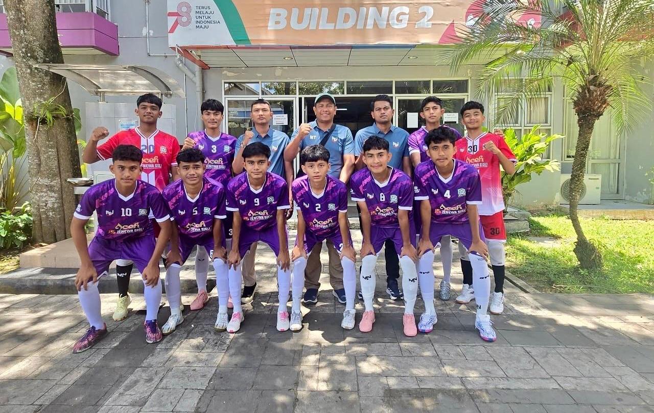 Wakili Aceh, MAN 1 Pidie Kirim Pemain Futsal ke Ajang AXIS Nasional Cup Regional Sumatera