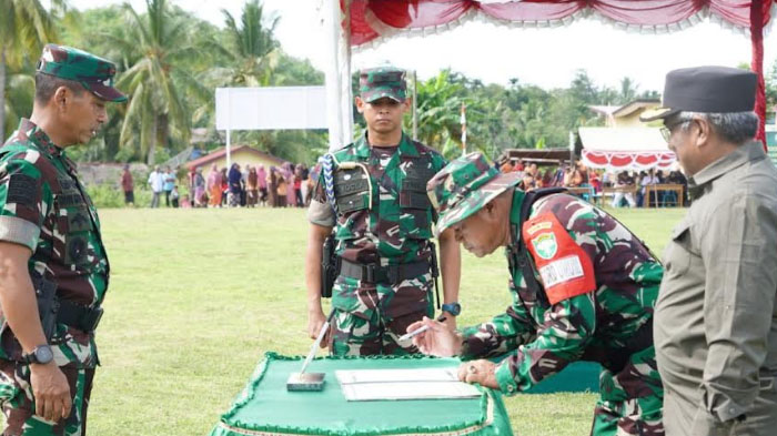 Pangdam Iskandar Muda Tutup TMMD di Sawang Aceh Utara