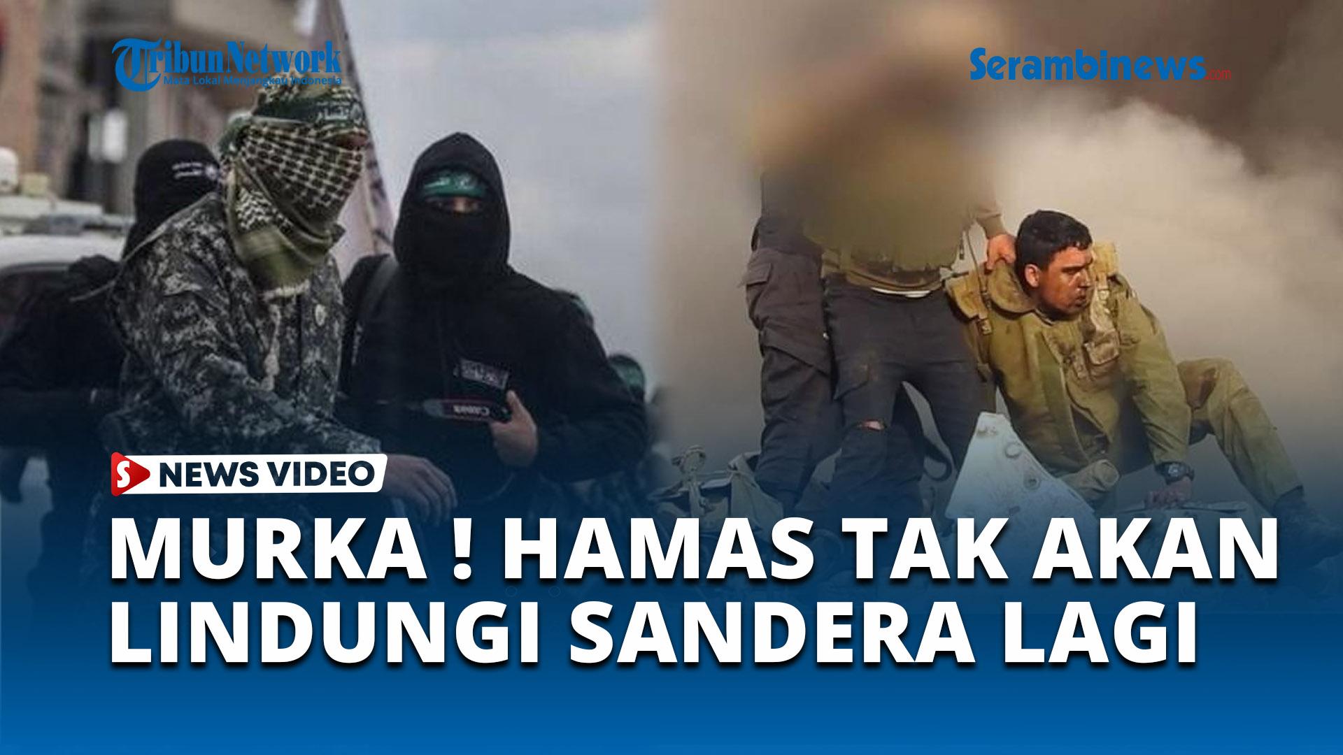 VIDEO Terus Diserang Israel, Brigade Al Qassam Tak Akan Lindungi Para Sandera Lagi