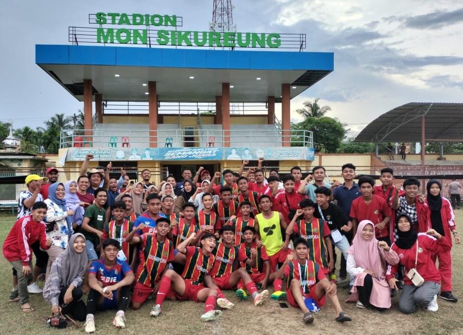 Bekap Aceh Selatan, Pidie Tantang Aceh Besar di Final Cabor Sepak Bola Popda XVII