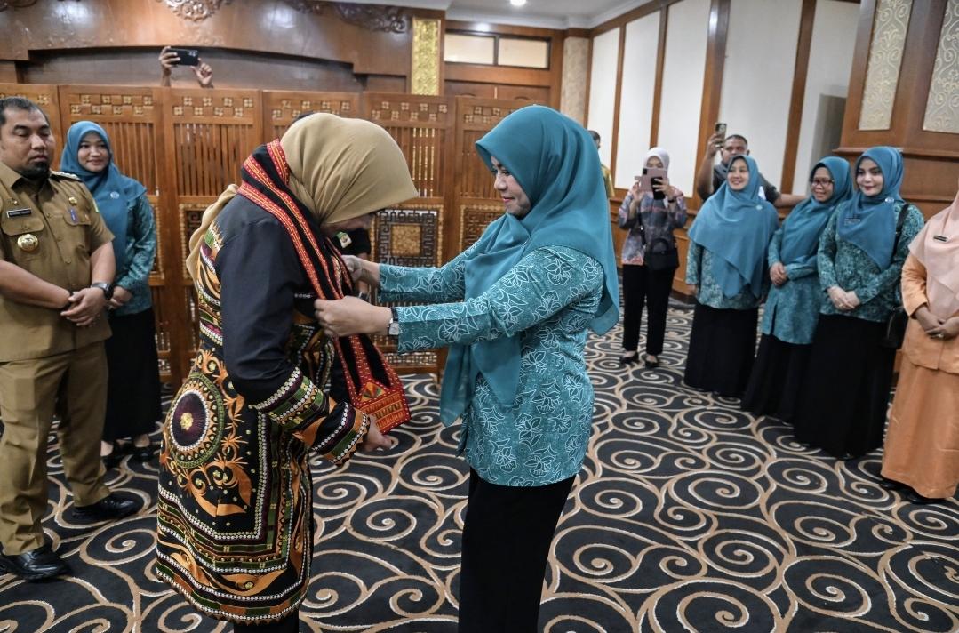 Ketua Umum TP-PKK Pusat Tri Tito Karnavian Kunjungan Kerja Aceh