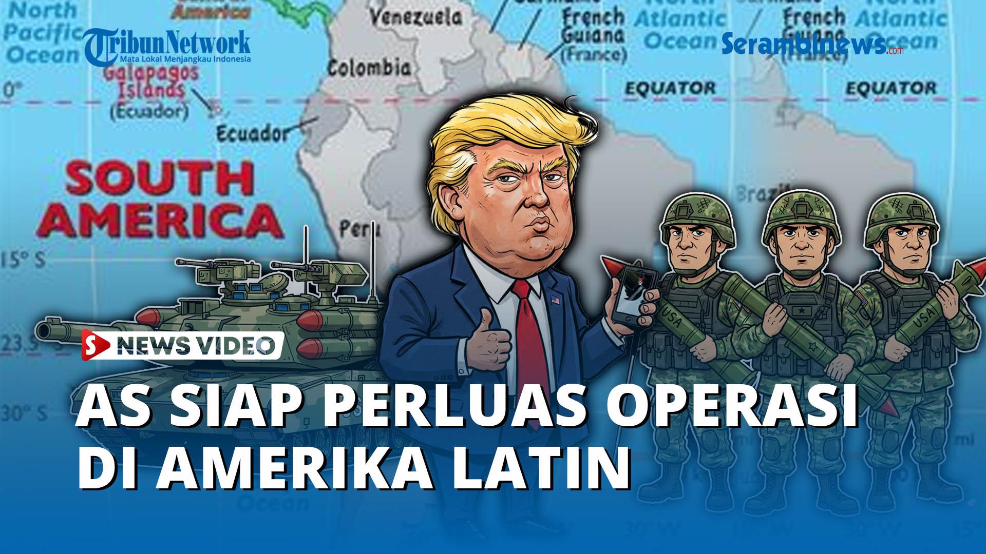 VIDEO - Trump Ancam Kolombia dan Kuba: AS Siap Perluas Operasi di Amerika Latin