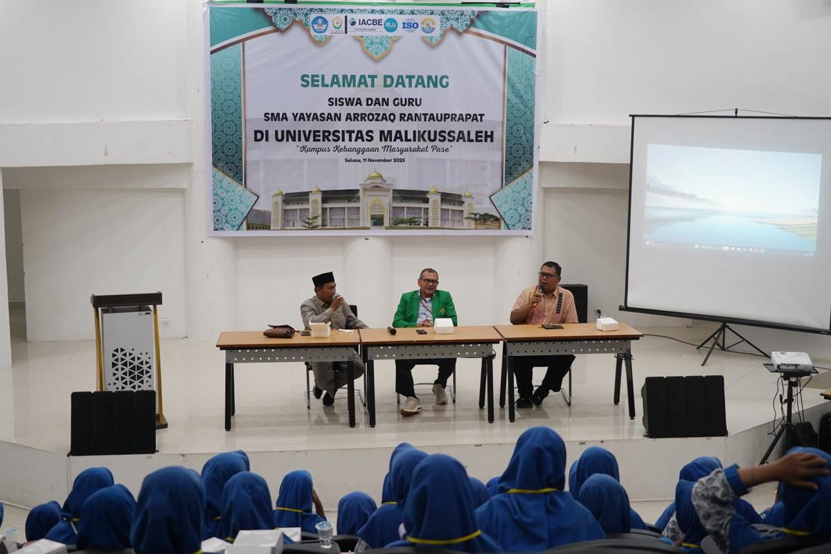 Unimal Lhokseumawe Terima Kunjungan Siswa Rantauprapat