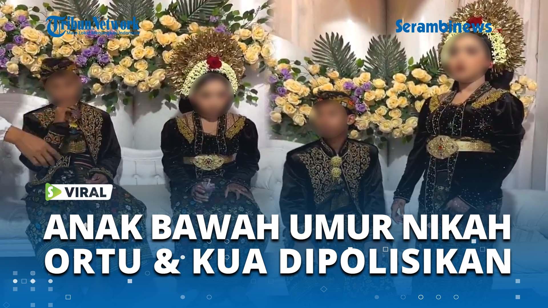 VIDEO VIRAL Pernikahan Anak Bawah Umur di Lombok Berujung Orang Tua dan Penghulu Dipolisikan